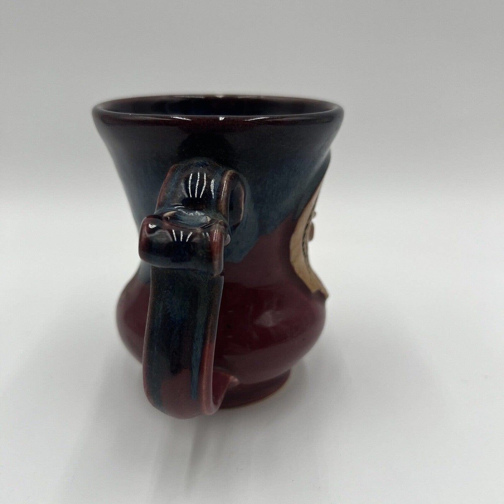 Ohio Renaissance Festival Mug 1999 Dragon Motif by Banner Oak Pottery - Picture 2 of 6